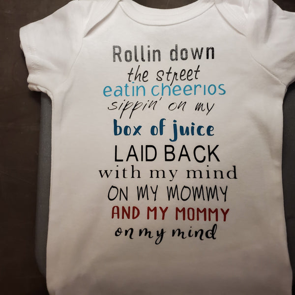 Custom baby onesies
