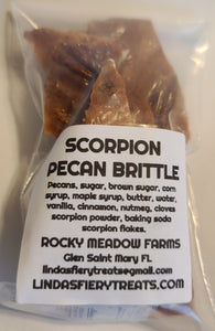 BRITTLE - Scorpion pecan brittle