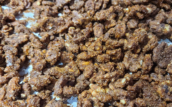 Walnuts- Super XXX spicy old bay candied walnuts