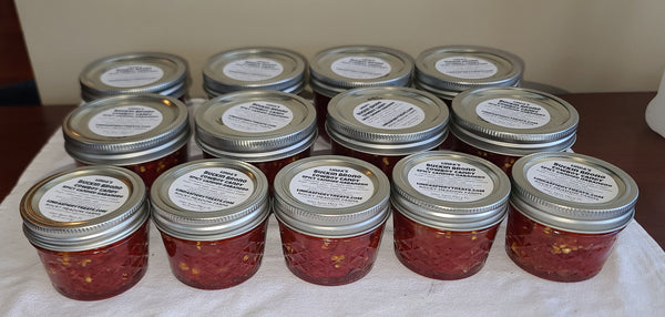 SPICY Candied habaneros