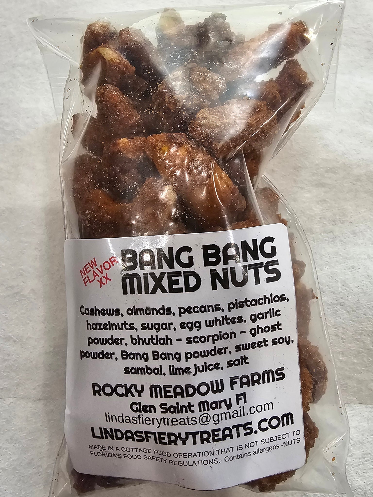 NUTS - Bang bang spicy nuts.