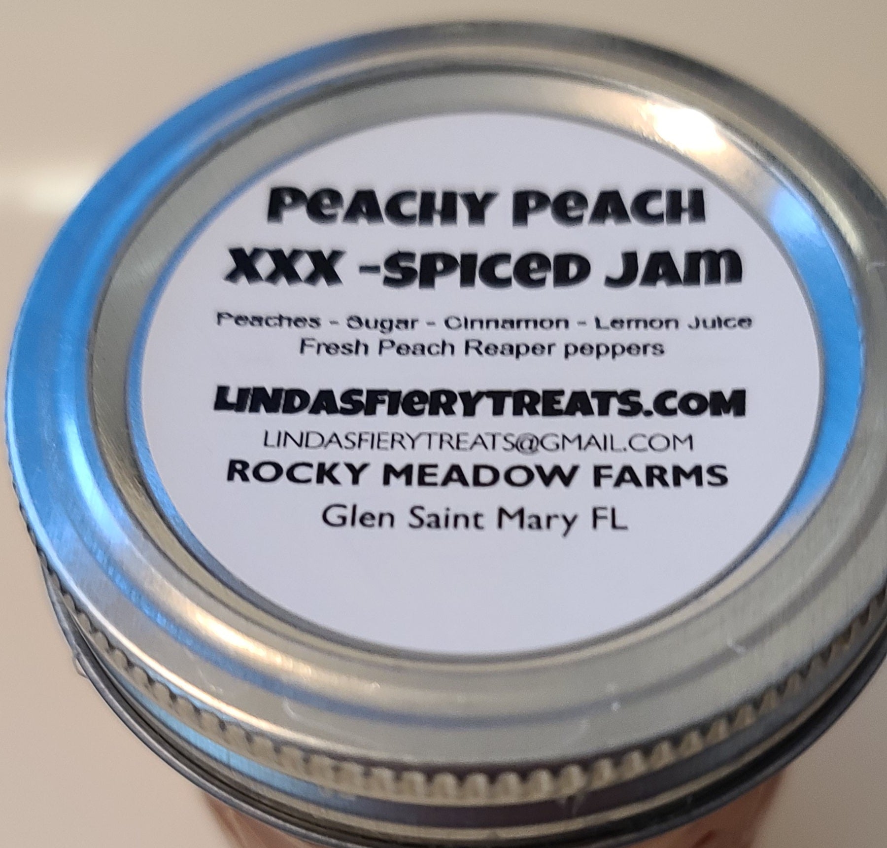 JAM - Peachy peach spiced jam