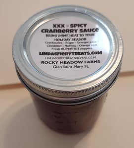 JAM - XXX Spicy cranberry sauce