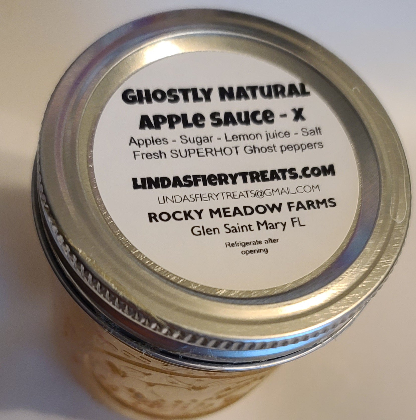 JAM - Ghostly natural apple sauce - X