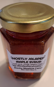 HONEY/SYRUP Ghostly jalapeno maple syrup