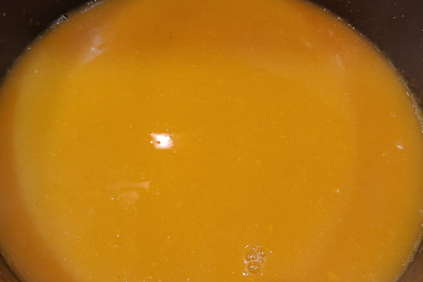 Hot sauce - Nuclear fallout orange and ginger hot sauce