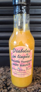 Hot sauce - Diabolus in lingua-devils tongue hot sauce