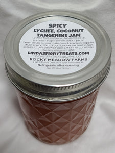 JAM - Spicy Lychee coconut tangerine jam