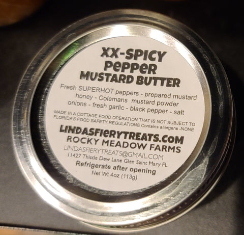 MUSTARD - XX-Spicy Pepper Mustard Butter