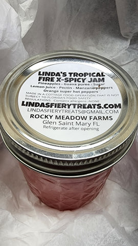 Jam - Linda's tropical fire x-spicy jam