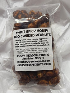NUTS - X-hot spicy honey BBQ Candied peanuts